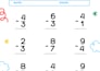 design fun subtraction maths worksheet for kids